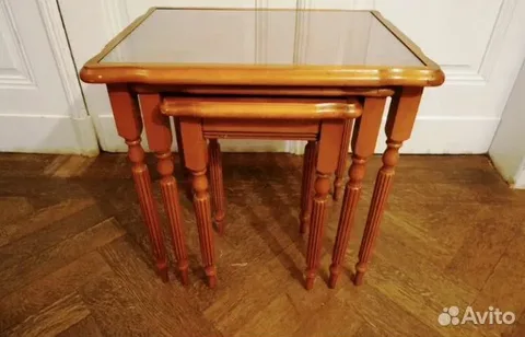 تصویر 2 از میز عسلی چوبی با طراحی ظریف و تمیز